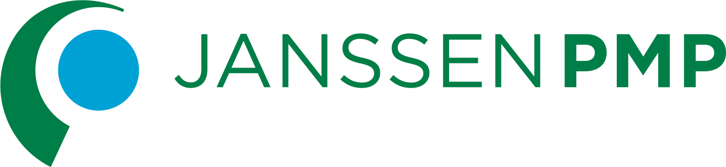 Logo de JANSSEN PMP a divisiÃ³n of Janssen Pharmaceutica NV.