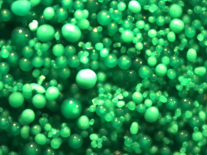 Cristal alfa de oxicloruro de cobre